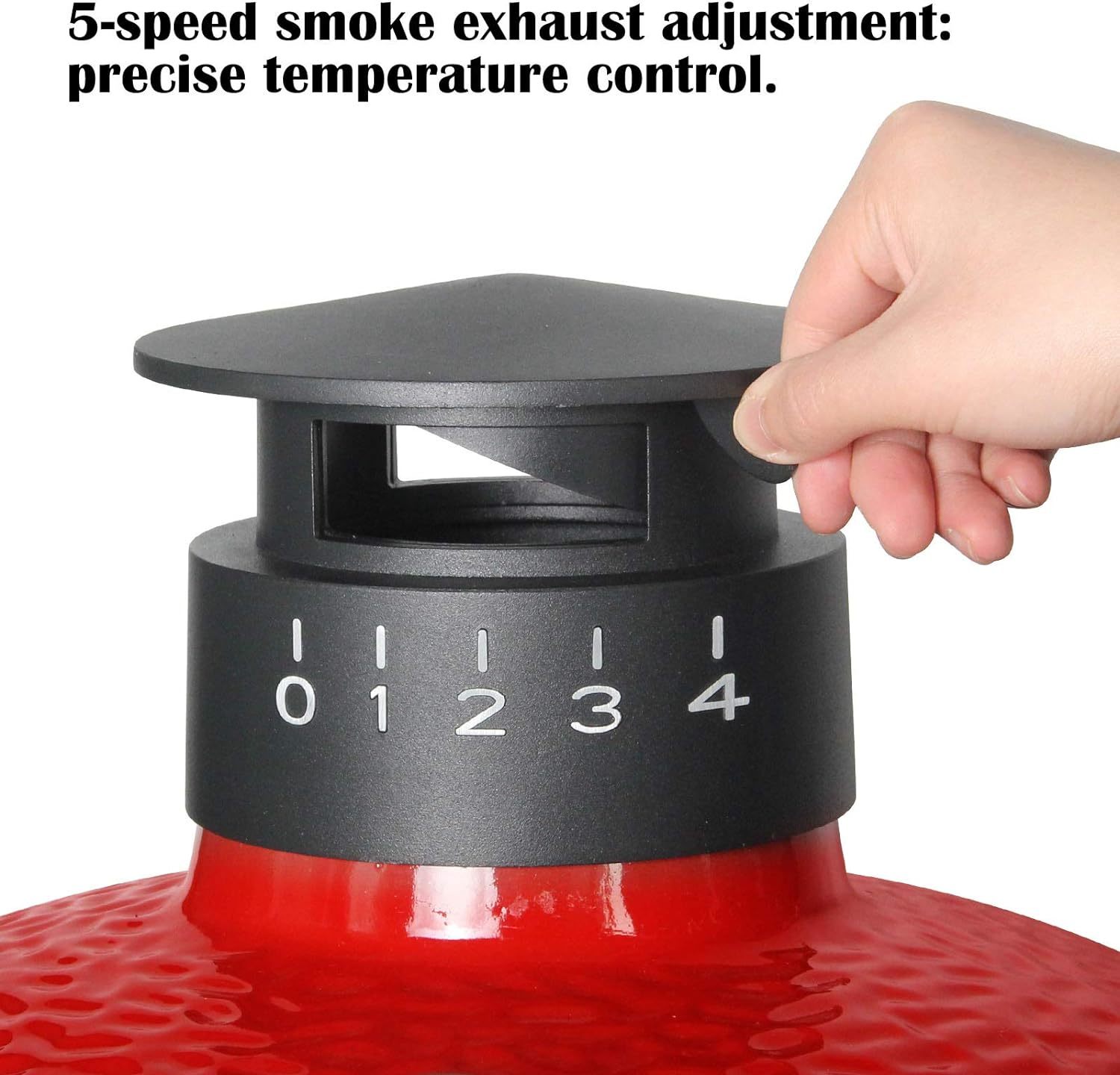 Umbrella Cast Iron Cap For Kamado Joe Classic And Big Joe Series