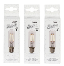 Vintage LED Bulb T10 40W E26 Dimmable Soft White - FEIT T10/CL/VG/LED (3... - $54.77 MXN