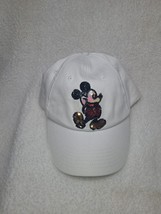 Mickey Mouse Disney Parks Hat. Hook And Loop Adjustable. One Size Fits All - £7.58 GBP