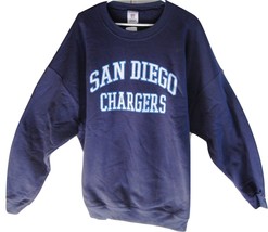 Chargers San Diego Long Sleeve Sweat Shirt Blue 3XL - £14.85 GBP