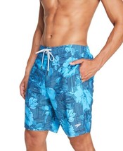 Speedo Mens Floral 2 Way Stretch Upf 50 Plus 9Inch Board Shorts Large - £47.96 GBP