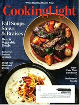 Cooking Light Magazine October 2018 Fall Soups, Stews and Braises - £6.65 GBP