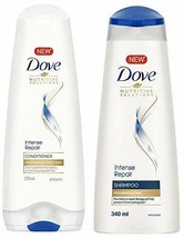 Dove Hair Therapy Intense Repair Combo (Shampoo - 340ml &amp; Conditioner - 175ml) - £28.15 GBP