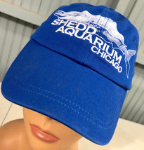 Shedd Aquarium Chicago Blue YOUTH Adjustable Baseball Cap Hat - $11.82