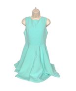 Oasap Women&#39;s A Line Dress Size Small Light Blue Ruffles Scoop Neck Slee... - $34.99 CAD