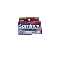 Sominex Nighttime Sleep-Aid Maximum Strength 16 Caplets Each 12/2024 - $9.49