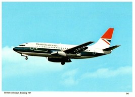 British Airways Boeing 737 Charles Skilton Postcard - £5.90 GBP