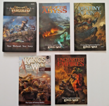 Kings of War, Manic RPG 5 Book Lot - £17.98 GBP