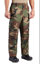 US Military Issue Army Woodland Camo Combat BDU Trousers (XS-Short) - £26.14 GBP