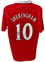 Teddy Sheringham Umbro Signed Manchester United Jersey (Beckett) - £236.77 GBP