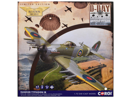 Hawker Typhoon IB Fighter-Bomber Aircraft &quot;JB II No. 198 Squadron 146 Wi... - $91.24