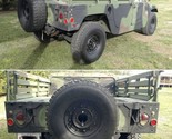 Military Humvee Spare Tire Carrier - Hatchback Mount - M998 M1038 H-1 Hu... - $170.95