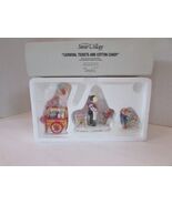Dept 5654938 Carnival Tickets and Cotton Candy Figures Set of 3 Village ... - $25.60