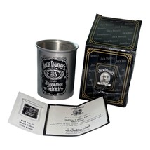 Legends Series Jack Daniels Black Label Pewter Shot Glass Raised Logo Vt... - $564.09 MXN