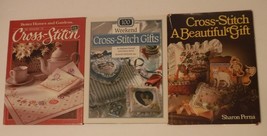 Vintage Cross Stitch Book lot Pleasures Of Cross Stitch and 2 others - £14.74 GBP