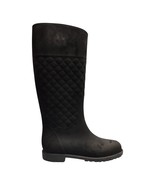 Tommy Hilfiger Babette Tall Rain Boots Womens US Size 9M Black Quilted P... - $639.13 MXN