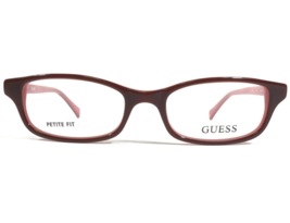 Guess Kids Eyeglasses Frames GU2292 048 Brown Tortoise Pink Horn Rim 48-17-135 - £32.91 GBP