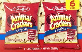 Stauffer&#39;s Animal Crackers &amp; Iced Animal Cookies Variety Pack (3- 6 coun... - $19.79