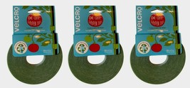 3 ~Velcro Green PLANT TIES 50&#39; Cut to Length Garden Trellis Secures Supp... - $42.99