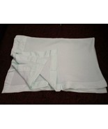 Acrylic WPL 11935 Seafoam Green Thermal  Blanket  Nylon Bind  36x50 - £93.48 GBP
