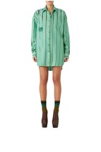 Etro striped shirt dress with pegasus logo size 38 - $950.40