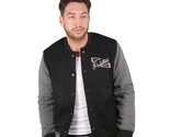 Primitive Outfield Varsity Button Up Letterman Fashion Jacket Black NWT - £59.59 GBP