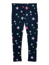 Wonder Nation Girls Tough Cotton Leggings Size X-LARGE (14-16) Blue Star... - £8.05 GBP