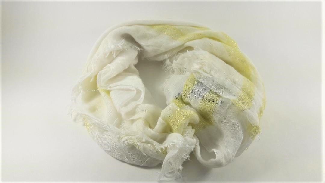 Cejon Infinity Scarf Ivory OSFM - $10.40
