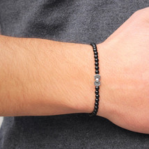 2020 Fashion New Simple Lucky Charm Handmade Bracelets For Men Stone Beads Brace - £10.45 GBP