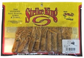 Strike King Tubes - Bitsy BT2.75-64 Mustard 2.75 Inch Fishing Lures - £5.24 GBP