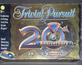Parker Brothers Trivial Pursuit 20th Anniversary Edition Family Game - C... - £23.86 GBP