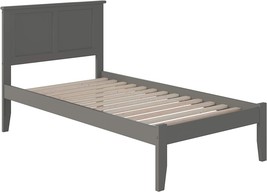 AFI Atlantic Furniture AR8611009 Madison Platform Bed with Open Foot Board, Twin - £256.96 GBP