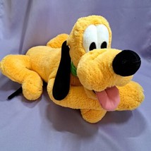 Disney Parks PLUTO Plush Soft Floppy Stuffed Animal Mickey Mouse Dog 16” - £9.39 GBP