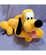 Disney Parks PLUTO Plush Soft Floppy Stuffed Animal Mickey Mouse Dog 16” - £9.25 GBP