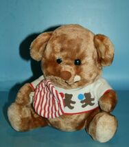 Dakin Stuffed Animal Lollipop Teddy Bear 9" Sits Brown Plush Soft Toy Vt... - $10.40
