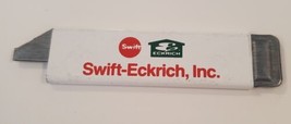 Swift-Eckrich Inc Food Advertising Vintage Collectible Single Razor Blad... - £15.62 GBP