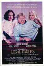 Legal Eagles Original 1986 Vintage Advance One Sheet Poster - £157.27 GBP