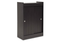 Calgary Espresso Shoe-Storage Cabinet, 3-Doors - $3,679.11 MXN