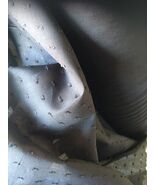 PRE CUT 1 Yard AND 5"  Black Woven  Cotton Swiss Dot Fabric 56”-57” - $7.61