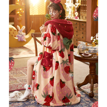 Strawberry Mochi Plush Robe - £79.48 GBP