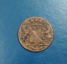 1790 Dutch Netherlands Colonial Voc Duit New York Penny High Grade Coin_c25 - £18.14 GBP