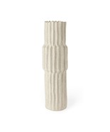 23&quot; Jumbo Organic Textured Sand Vase - $2,808.78 MXN