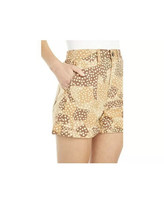 Madewell Camp Shorts Zoo Review Sz Medium M High Waist Spotted Animal Print - £22.63 GBP