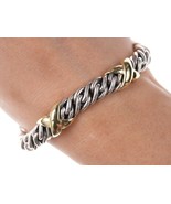David Yurman Sterling/18k Lyrica Heavy woven bracelet - $779.63
