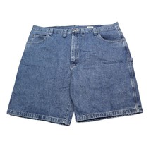 Wrangler Shorts Mens 44 Blue Jean Carpenter Denim Cargo Casual Pocket Workwear - £14.76 GBP