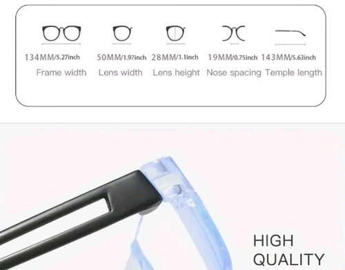 Lightweight ~ Translucent ~ Plastic ~ Reading Glasses ~ +2.00 ~ RED Temples Item image 7