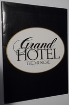 Grand Hotel The Musical 1992 Program Tommy Tune Seattle Paramount Theare... - £15.55 GBP