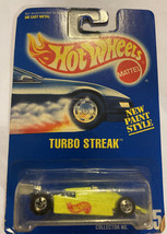 Hot Wheels No. 235 Turbo Streak 4639 Blue Card 1994 New Old Stock - £4.71 GBP