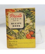 Presto Recipe Book 1949 Pressure Cooker - €24,50 EUR