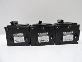 (Lot of 3) - Siemens Q250 2-Pole 50-Amp 120/240V Plug-In Circuit Breaker NEW! - £36.69 GBP